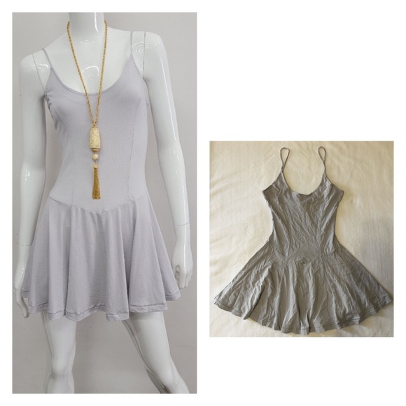 Free People Dresses & Skirts - ✨SALE✨ NWT Free People Lavender Grey Mini Sundress